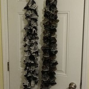 Bundle of 2 Beautiful Handmade Scarves